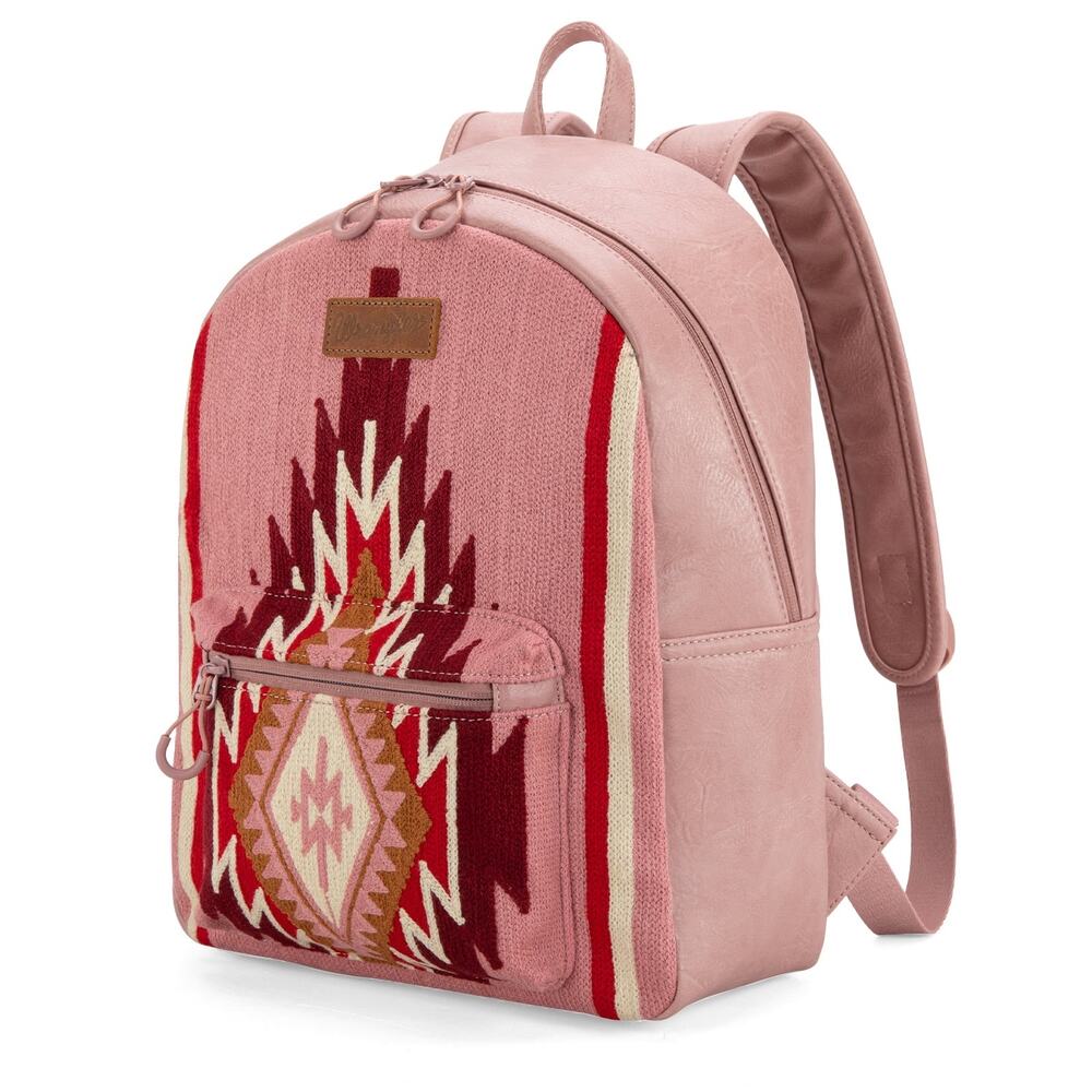 Wrangler Southwestern Knitted Backpack - Pink  *NEW in Package*